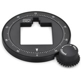 ARO Espresso Aluminium slijpmachine instelwijzerplaat voor Eureka Mignon | Aluminium wijzerplaat voorplaat | Massief aluminium knop | Moeiteloze maalaanpassingen