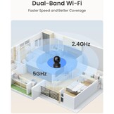 Binnencamera 3K 5MP PT Auto-Tracking, 34% Korting