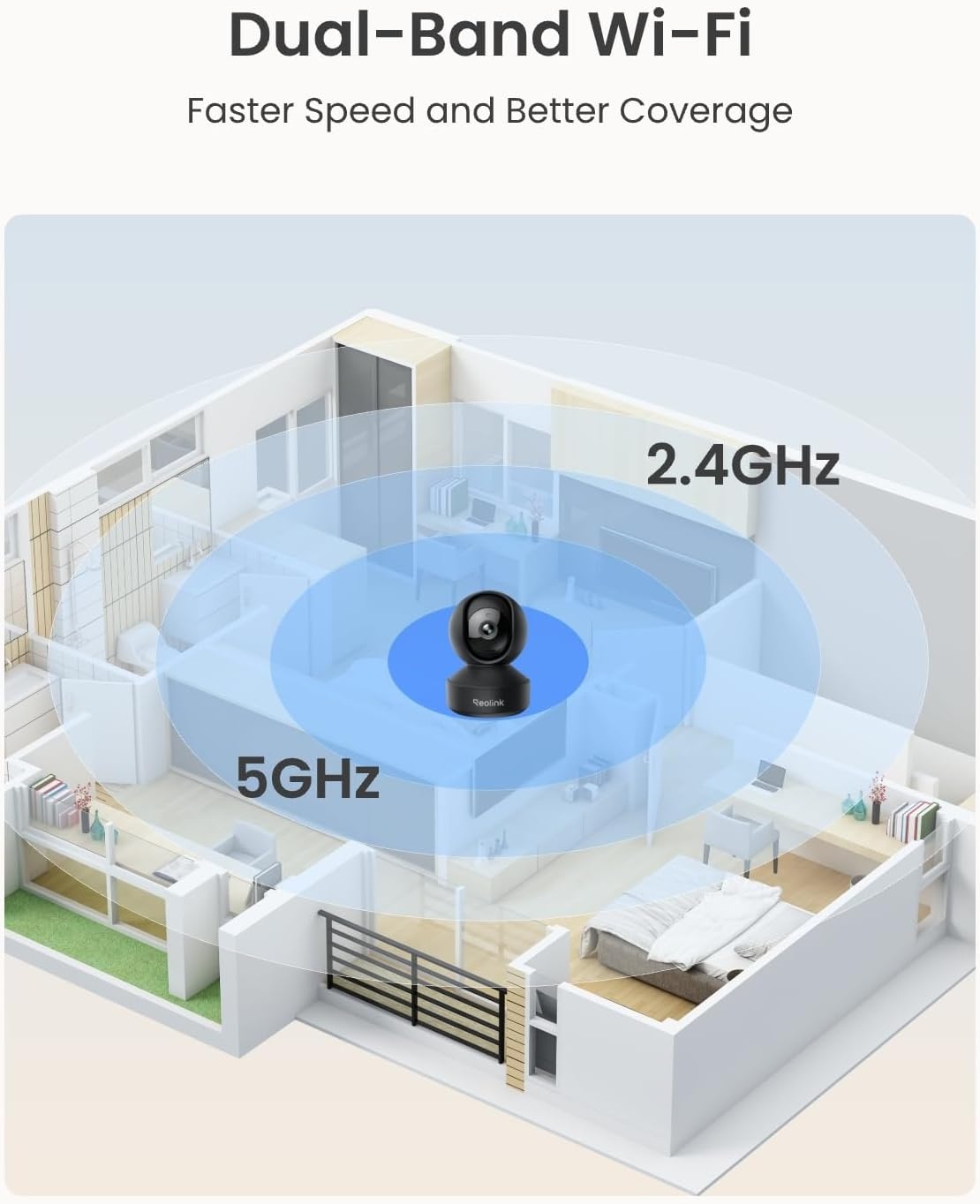 Binnencamera 3K 5MP PT Auto-Tracking, 34% Korting