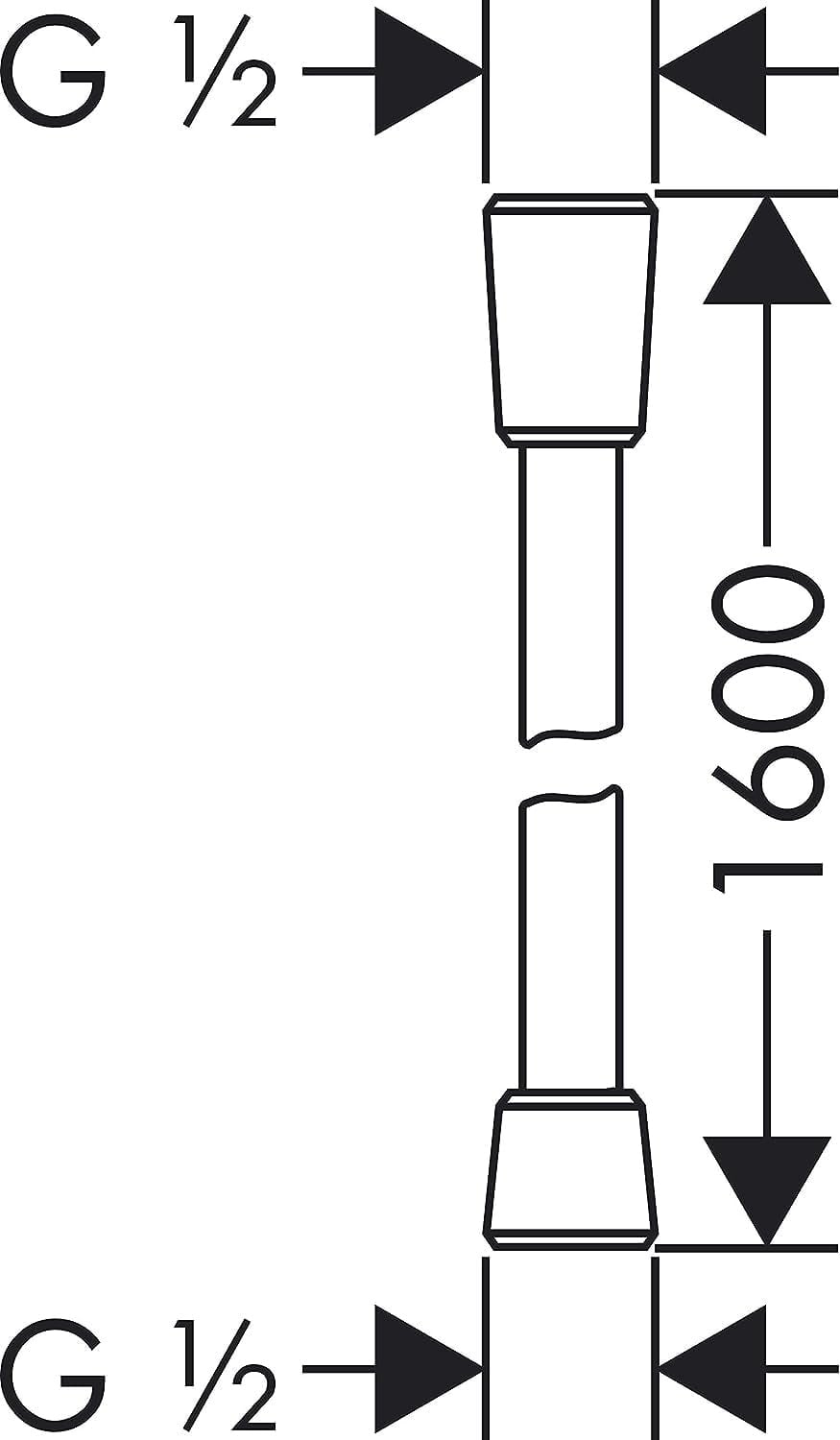Universele Doucheslang 1,60m - Anti-Knik & Draaibeveiliging - 55% Korting