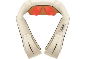 Shiatsu Massagekussen Nek & Rug - Beige - 40% Korting