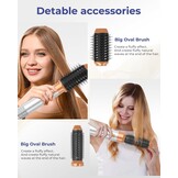 6-in-1 Air Styler Multistyler met Föhnborstel & Krultang - 29% Korting