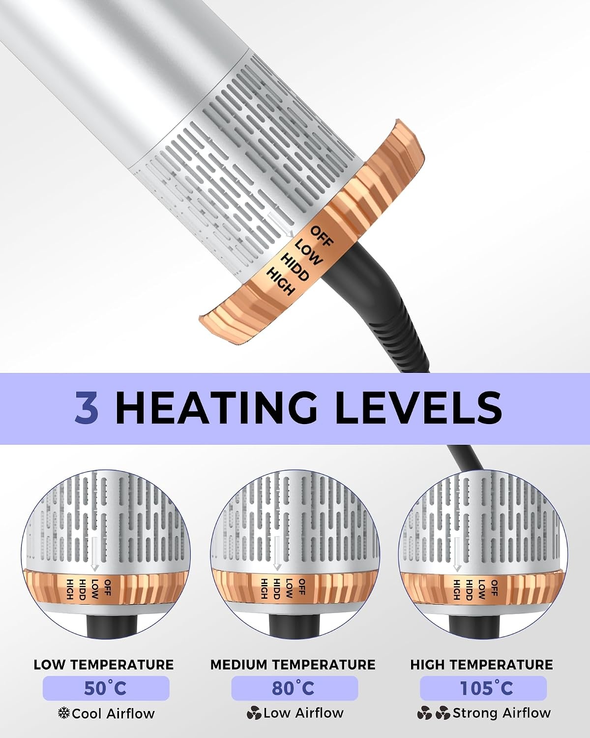 6-in-1 Air Styler Multistyler met Föhnborstel & Krultang - 29% Korting