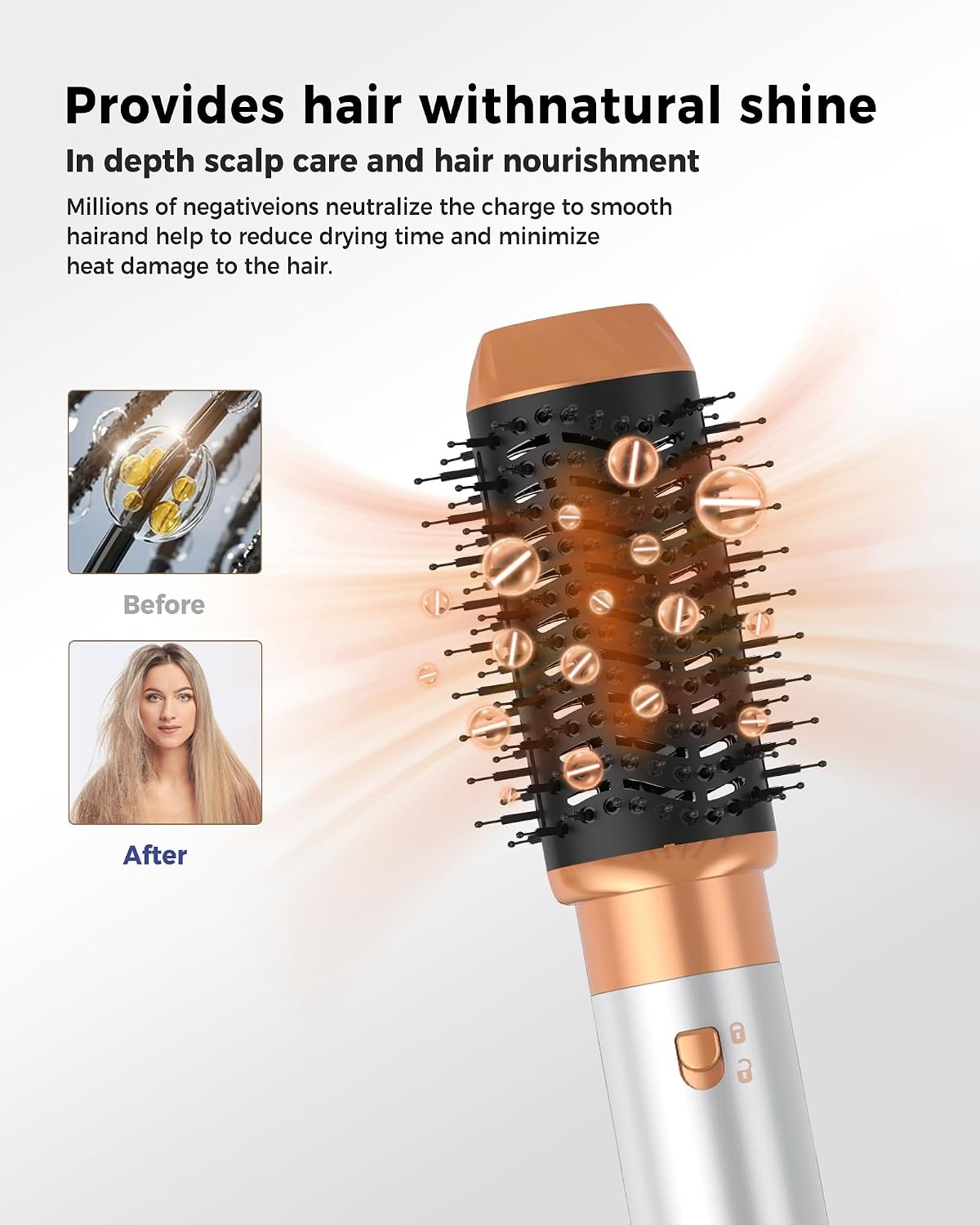 6-in-1 Air Styler Multistyler met Föhnborstel & Krultang - 29% Korting
