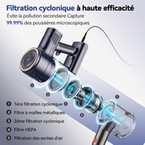 Steelstofzuiger 6-in-1, 600W, 23kPa - 34% Korting