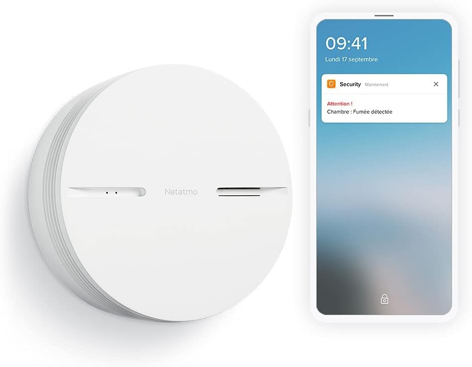 Intelligente Rookmelder Netatmo | 10 Jaar Batterij | 34% Korting