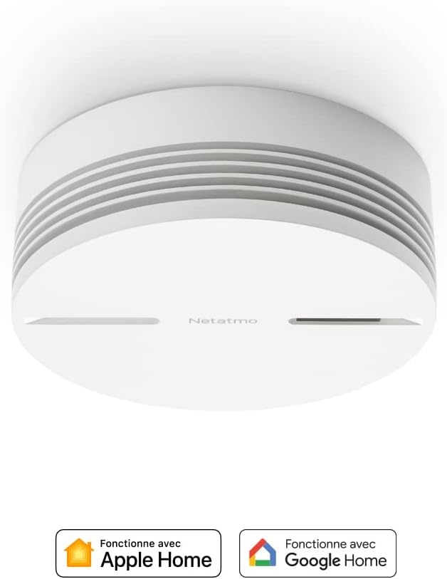 Intelligente Rookmelder Netatmo | 10 Jaar Batterij | 34% Korting
