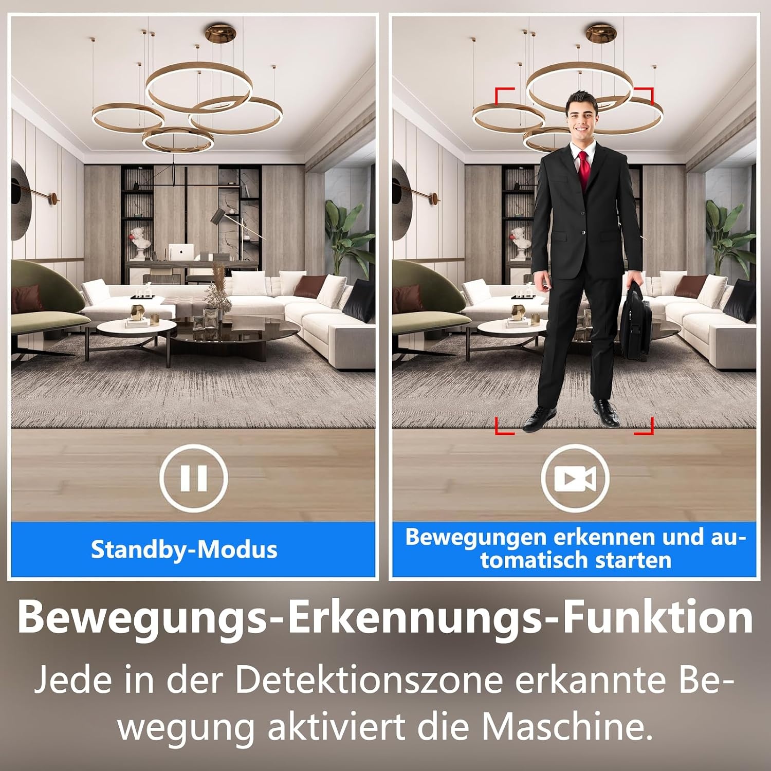HD 1080p Bewakingscamera met Nachtzicht & 55u Batterij - 34% Korting