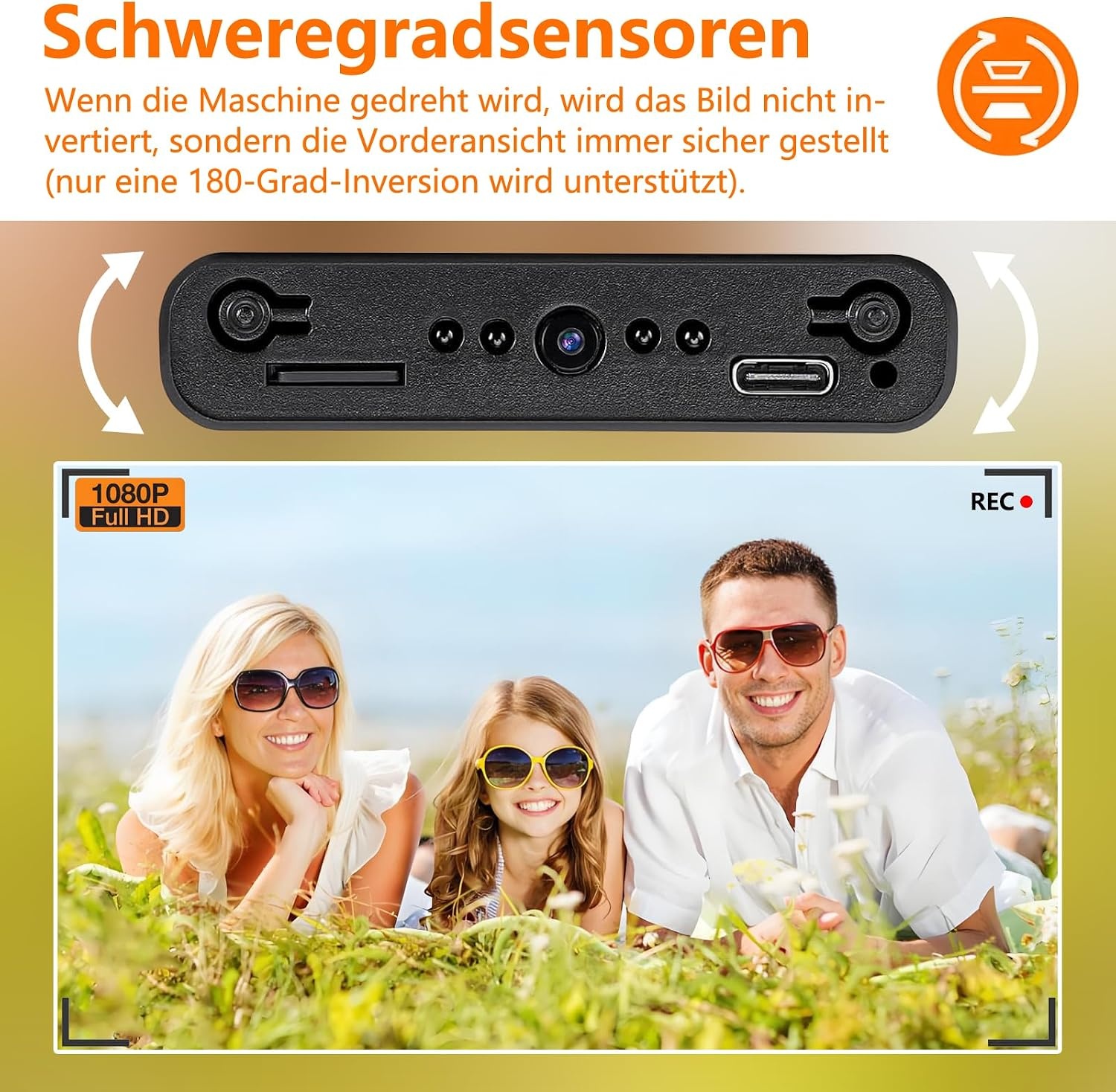 HD 1080p Bewakingscamera met Nachtzicht & 55u Batterij - 34% Korting
