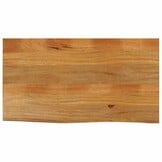 Tafelblad Mangohout met Natuurlijke Rand 120x60 cm - 35% Korting