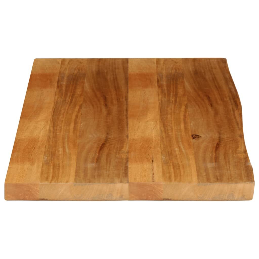 Tafelblad Mangohout met Natuurlijke Rand 120x60 cm - 35% Korting