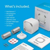 Multisensor 6-in-1: Beweging, Temperatuur, Licht, Vochtigheid, UV, Trilling - Z-Wave Plus 34% Korting