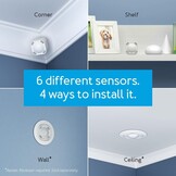 Multisensor 6-in-1: Beweging, Temperatuur, Licht, Vochtigheid, UV, Trilling - Z-Wave Plus 34% Korting