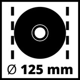 Krachtige Hoekslijpmachine 1100W 125mm met 34% Korting