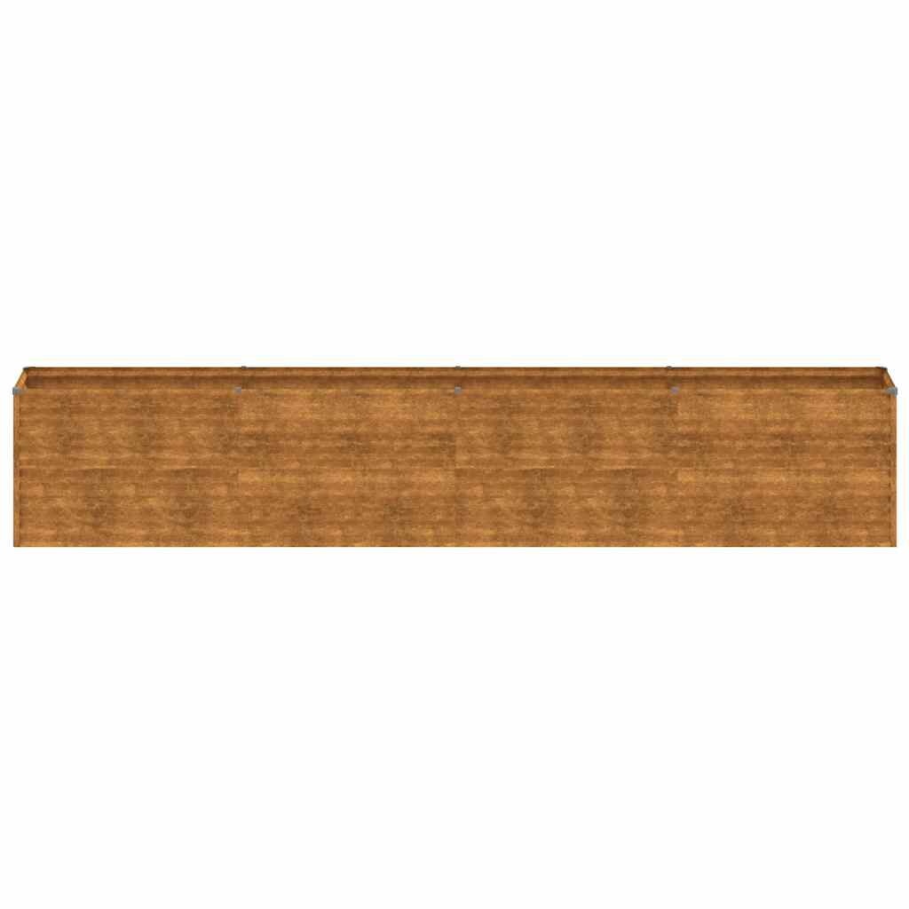 Verhoogde Cortenstaal Plantenbak 385x50x69 cm - 54% Korting