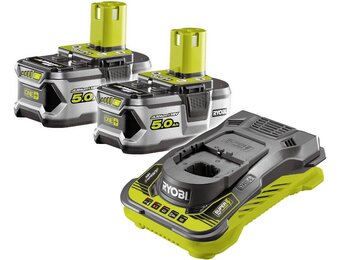 Accu Set 18V 5.0 Ah (2 stuks) met Snellader - 35% Korting
