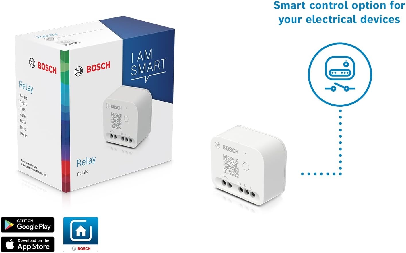 Bosch Smart Home Relaisschakelaar Wit - 34% Korting