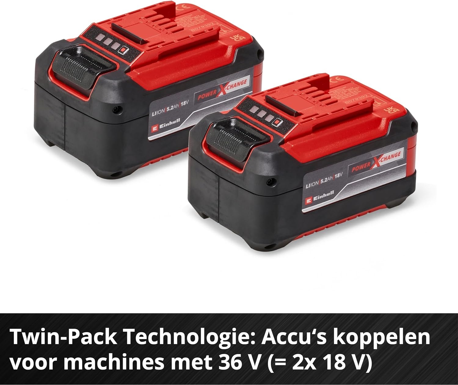 Accu Starterset 18V 5,2 Ah + 3A Snellader - 34% Korting