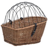 vidaXL Fietsmand Bagagedrager 55x31x36cm Natuurlijk Wilgenhout 34% Korting
