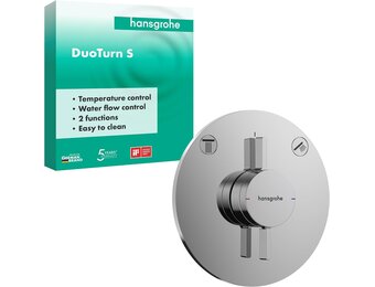Hansgrohe DuoTurn S Inbouwmengkraan 2 Functies Rond Chroom - 54% Korting!