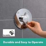 Hansgrohe DuoTurn S Inbouwmengkraan 2 Functies Rond Chroom - 54% Korting!