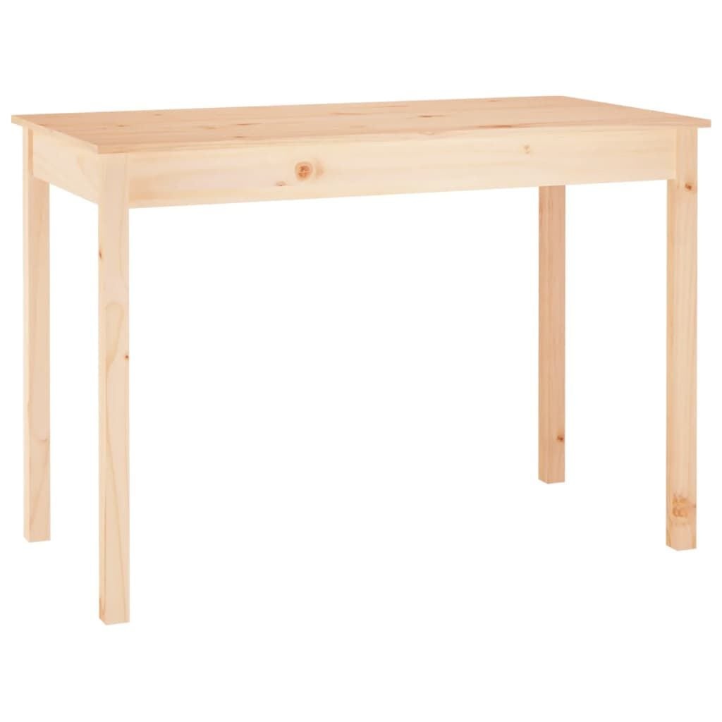 Eettafel Massief Grenenhout 110x55x75 cm - 34% Korting!