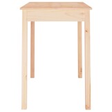 Eettafel Massief Grenenhout 110x55x75 cm - 34% Korting!