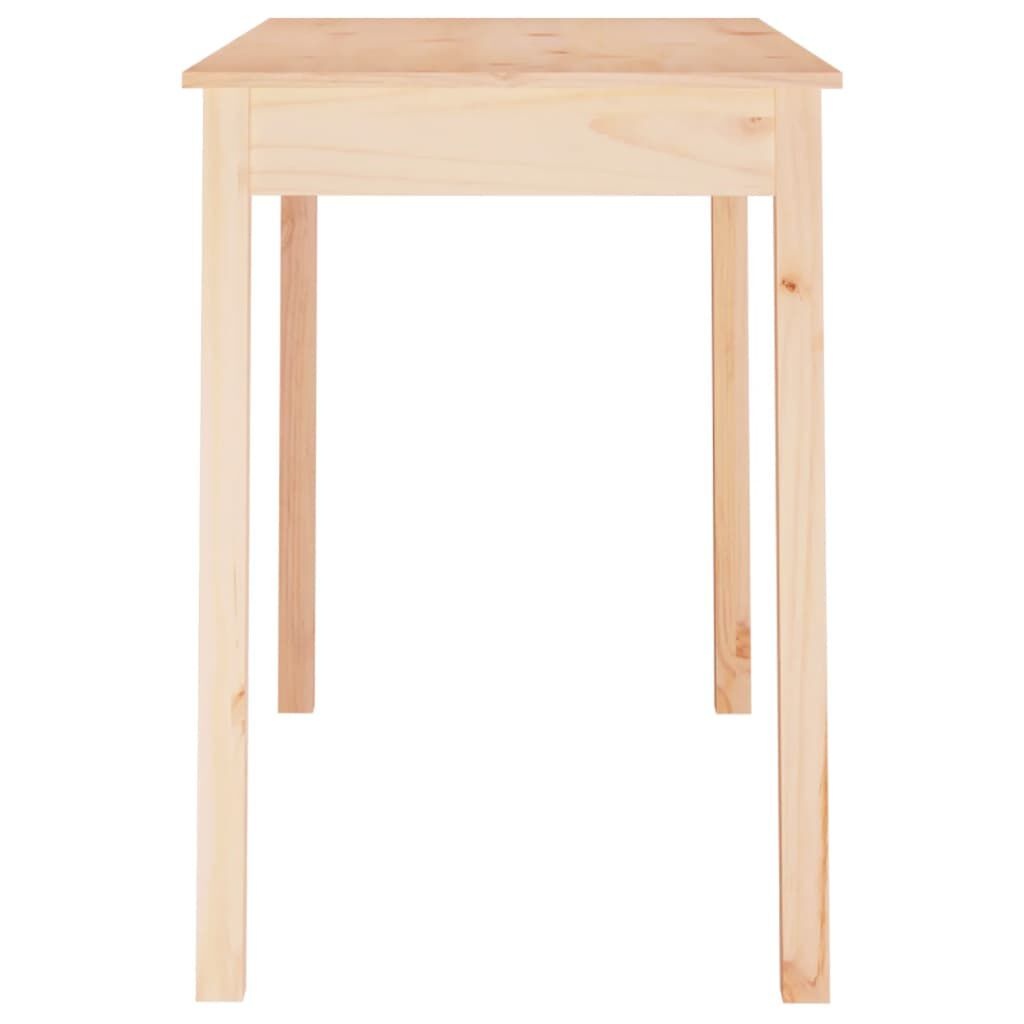 Eettafel Massief Grenenhout 110x55x75 cm - 34% Korting!