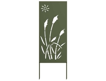 VidaXL Tuin Privacy Scherm Olijfgroen 50x140cm Staal - 59% Korting!