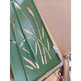 VidaXL Tuin Privacy Scherm Olijfgroen 50x140cm Staal - 59% Korting!