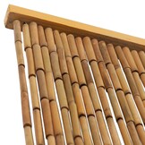 vidaXL Bamboe Vliegengordijn 90x220 cm - 34% Korting