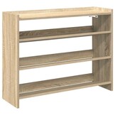 vidaXL Schoenenrek 80x25x62 cm Sonoma Eikenhout - 34% Korting