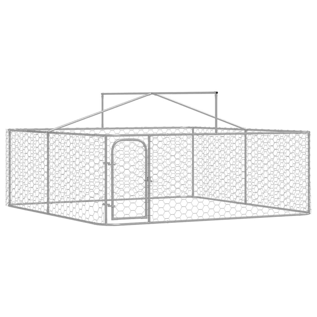 Hondenkennel met dak 300x300x150 cm - 35% Korting!