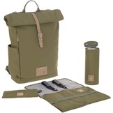 Luierrugzak Rolltop Curry - Gerecycled Polyester - 17,5-21,8L - 34% Korting