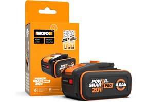 Accu 20V 4.0Ah WA3644 voor PowerShare Gereedschap - 40% Korting