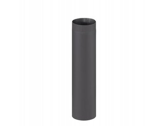 Zwarte Kachelpijp - Staal - Ø 120 mm - 50 cm - 20% Korting