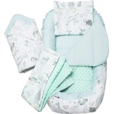 Medi Partners Babynest Set 5-delig Oceaan met munt Minky - 34% Korting