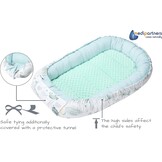 Medi Partners Babynest Set 5-delig Oceaan met munt Minky - 34% Korting