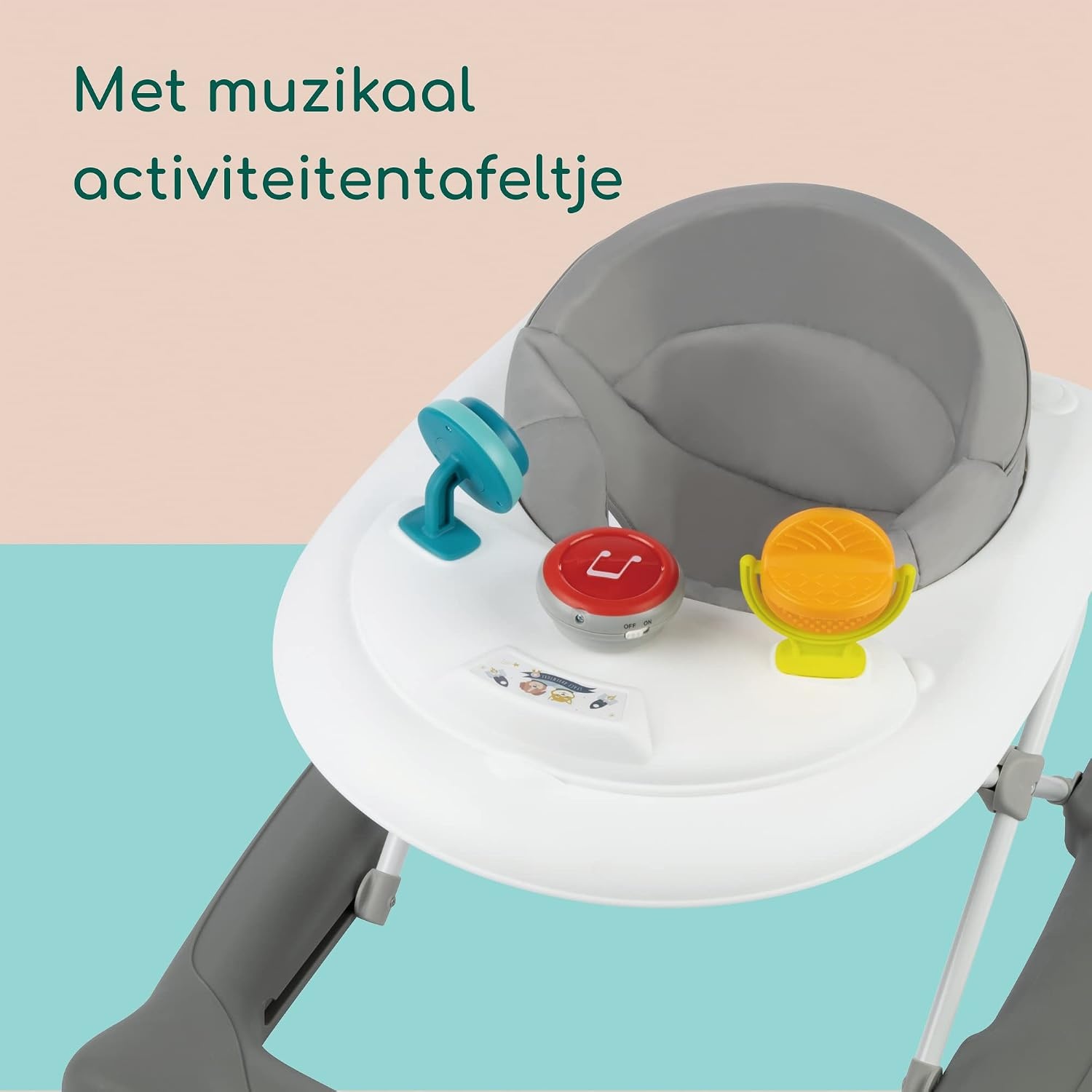 Bebeconfort Explorer Loopstoeltje Grey Mist - 34% Korting