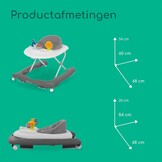 Bebeconfort Explorer Loopstoeltje Grey Mist - 34% Korting