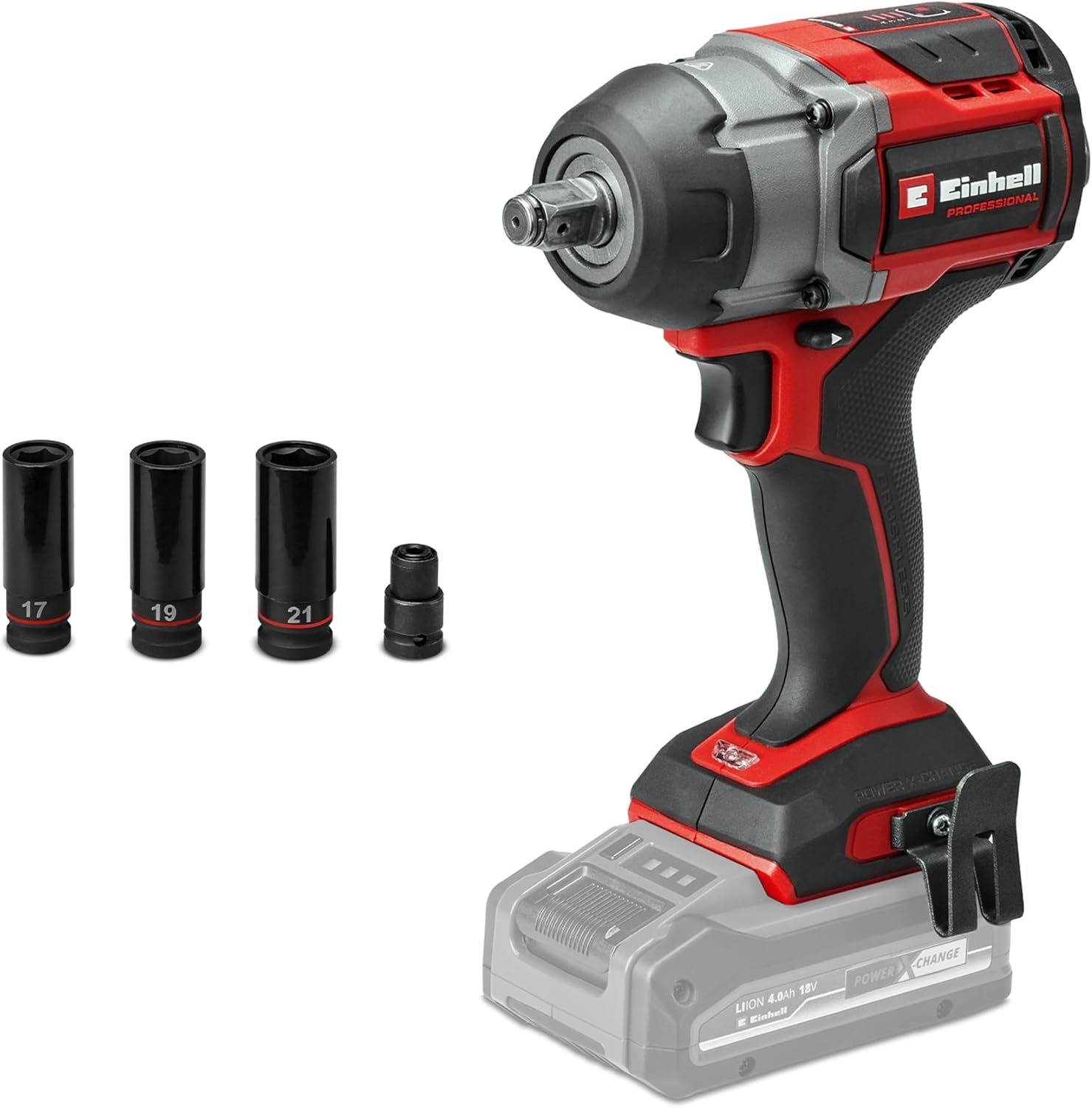 Einhell Accu Slagmoersleutel TP-CW 18/750-C Li BL-Solo - 35% Korting