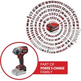 Einhell Accu Slagmoersleutel TP-CW 18/750-C Li BL-Solo - 35% Korting