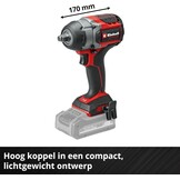 Einhell Accu Slagmoersleutel TP-CW 18/750-C Li BL-Solo - 35% Korting