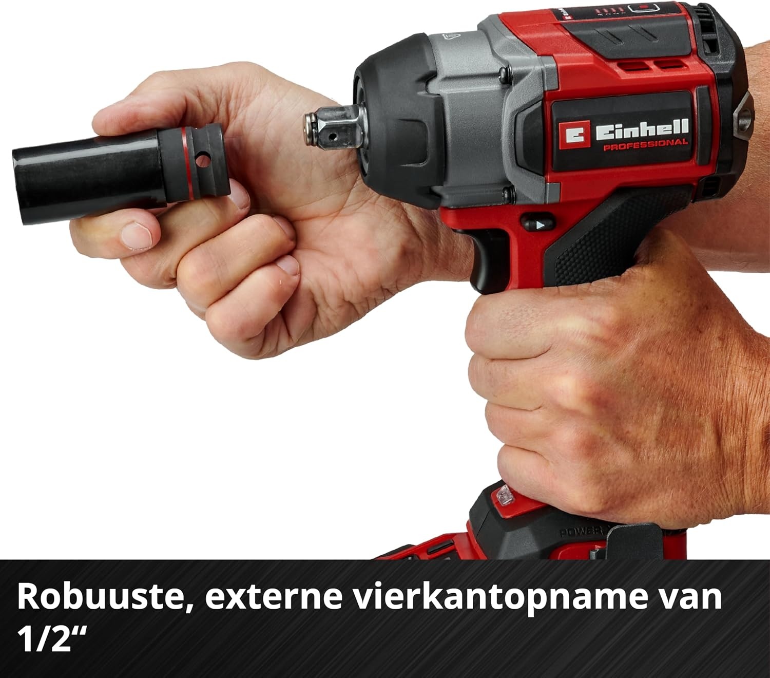 Einhell Accu Slagmoersleutel TP-CW 18/750-C Li BL-Solo - 35% Korting