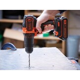 Black+Decker Accu-slagboorschroevendraaier BDCHD18K 18V 1.5Ah - 34% Korting