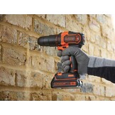Black+Decker Accu-slagboorschroevendraaier BDCHD18K 18V 1.5Ah - 34% Korting
