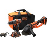 Black+Decker Accu-slagboorschroevendraaier BDCHD18K 18V 1.5Ah - 34% Korting