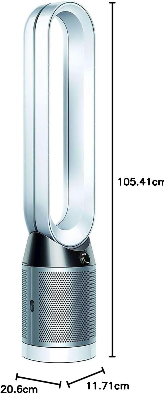 Dyson Pure Cool TP04 Luchtreiniger/Ventilator - Wit/Zilver - 60% Korting