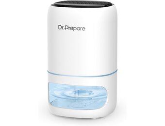 DR.PREPARE Luchtontvochtiger 1L - 33% Korting, Verkoelt tot 30m²