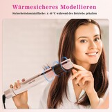 Roze 2-in-1 Krultang & Stijltang met Koude Lucht - 34% Korting